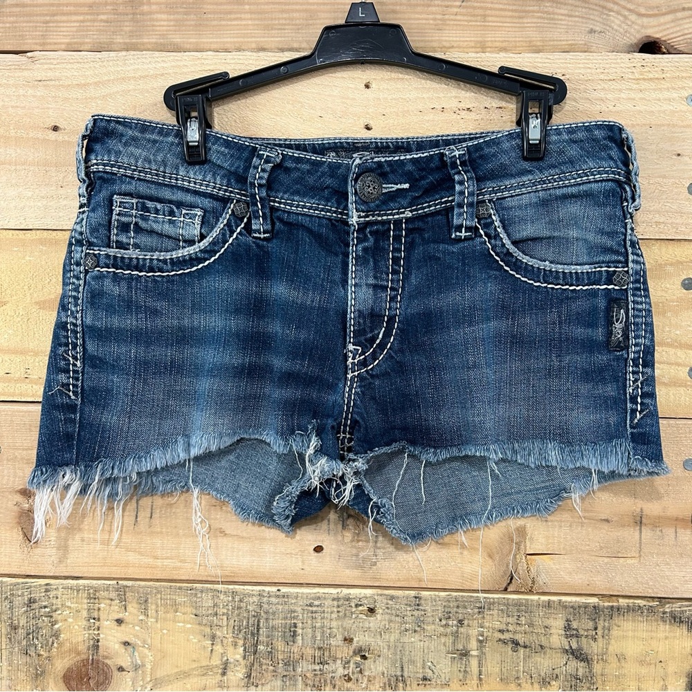Women’s Silver Suki Shorts Size 30